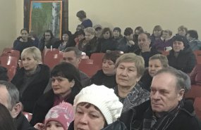 Сход граждан в Ощепково 