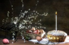 Глава Пышминского ГО Виктор Соколов поздравил пышминцев со светлым Христовым Воскресением - праздником Пасхи