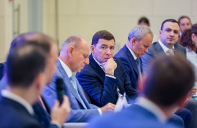 Евгений Куйвашев обсудил с президиумом областного Союза промышленников социальные инициативы бизнеса 
