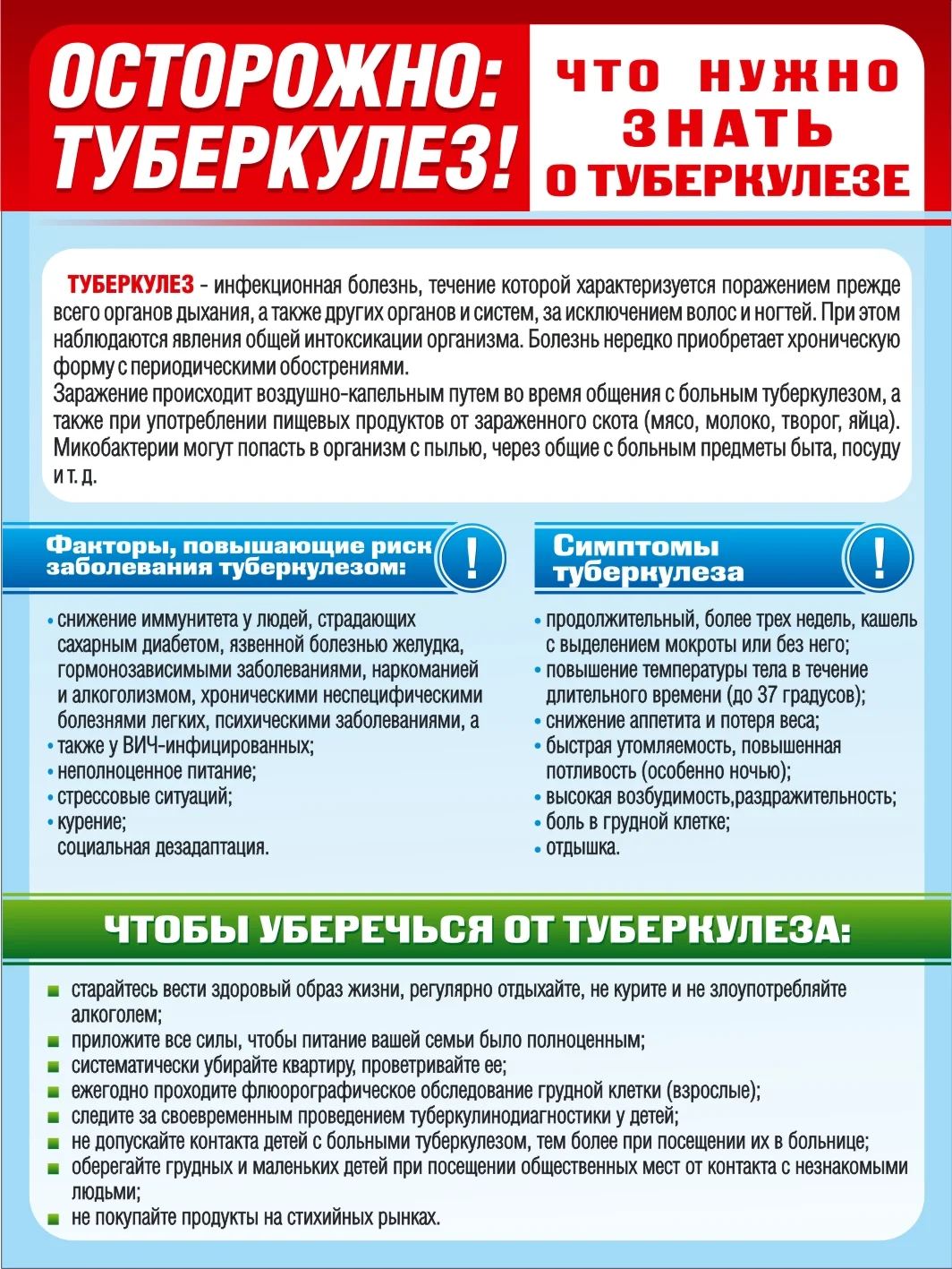 В Свердловской области сохраняется снижение заболеваемости туберкулезом