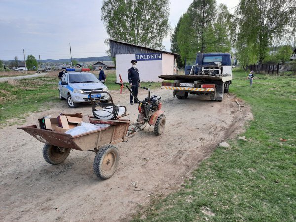 На Среднем Урале возросло количество ДТП с участием водителей мотоблоков
