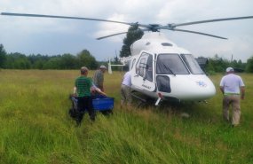 «Губернаторский» вертолет за год совершил более 100 вылетов для спасения жителей севера Свердловской области