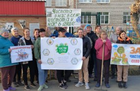 Жители Черемышского территориального управления провели субботники