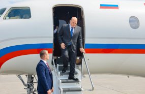 Председатель Правительства России Михаил Мишустин прибыл в Екатеринбург для участия в ИННОПРОМ-2023