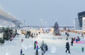 Новогодний парк для всей семьи «ЭкспоЁлка» примет бесплатно около 5 тысяч юных свердловчан