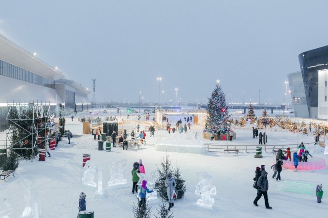 Новогодний парк для всей семьи «ЭкспоЁлка» примет бесплатно около 5 тысяч юных свердловчан