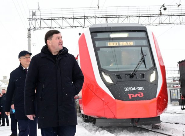 Импортозамещённая электричка будет курсировать по маршрутам, инициированным Евгением Куйвашевым
