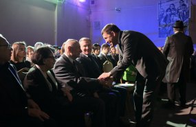 Евгений Куйвашев рассказал о сохранении исторической памяти о Холокосте на торжественно-траурной церемонии в Синагоге